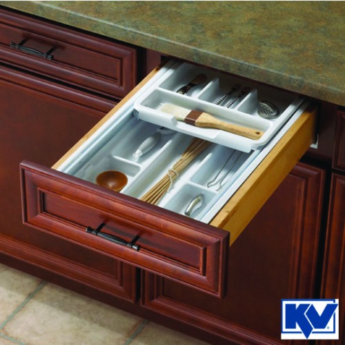 KV Double-Tiered Tableware Tray